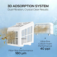WYBOT Robot Pool Cleaner A.I. SOLAR + S2 Vision + F1 Navigation