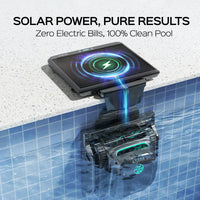 WYBOT Robot Pool Cleaner A.I. SOLAR + S2 Vision + F1 Navigation
