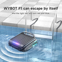 WYBOT Robot Pool Cleaner A.I. SOLAR + S2 Vision + F1 Navigation