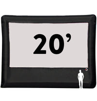 ELITE Outdoor Movies Professional 20' Inflatable Screen
