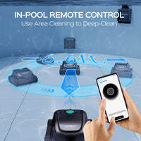 WYBOT Robot Pool Cleaner A.I. SOLAR + S2 Vision + F1 Navigation