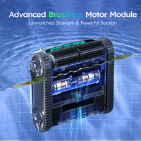 WYBOT Robot Pool Cleaner A.I. SOLAR Powered Charging S2 Self-Docking