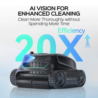 WYBOT Robot Pool Cleaner A.I. SOLAR + S2 Vision + F1 Navigation