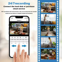 2023 Upgrade Security Camera System Wireless, 8CH 3MP NVR Home Security System