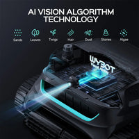 WYBOT Robot Pool Cleaner A.I. SOLAR + S2 Vision + F1 Navigation