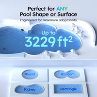 WYBOT Robot Pool Cleaner A.I. SOLAR Powered Charging S2 Self-Docking