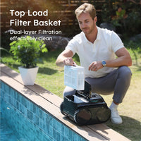 WYBOT Robot Pool Cleaner A.I. Solution Bundle-C2 Vision & F1