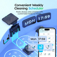 WYBOT Robot Pool Cleaner A.I. SOLAR Powered Charging S2 Self-Docking
