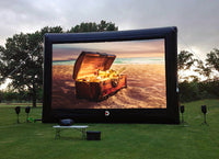 ELITE Outdoor Movies Platinum 27' Inflatable Screen