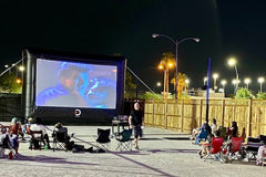 ELITE Outdoor Movies Professional 20' Inflatable Screen
