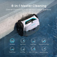 WYBOT Robot Pool Cleaner A.I. Solution Bundle-C2 Vision & F1
