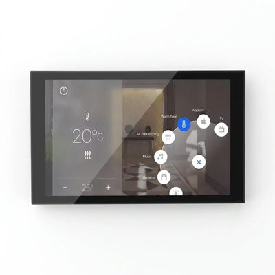 AST Smart Home Control Panel Built to Simplify Automation, 8 Inch Android Touchscreen, PoE Powered, Metal Body