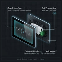 2026 New Wall Mount 8 Inch Android 13 POE Tablet Metal Body Smart Home Control Panel Support Tuya Home Assistant — How It Works