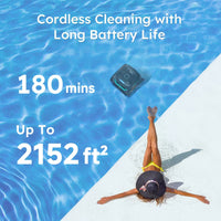WYBOT Robot Pool Cleaner A.I. Solution Bundle-C2 Vision & F1